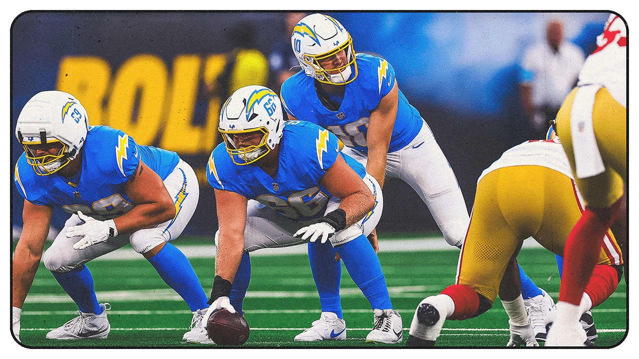 Chargers’ Tyler Biadasz suffers left ACL injury in 49ers joint practice, opening door for Jake Slaughter at center