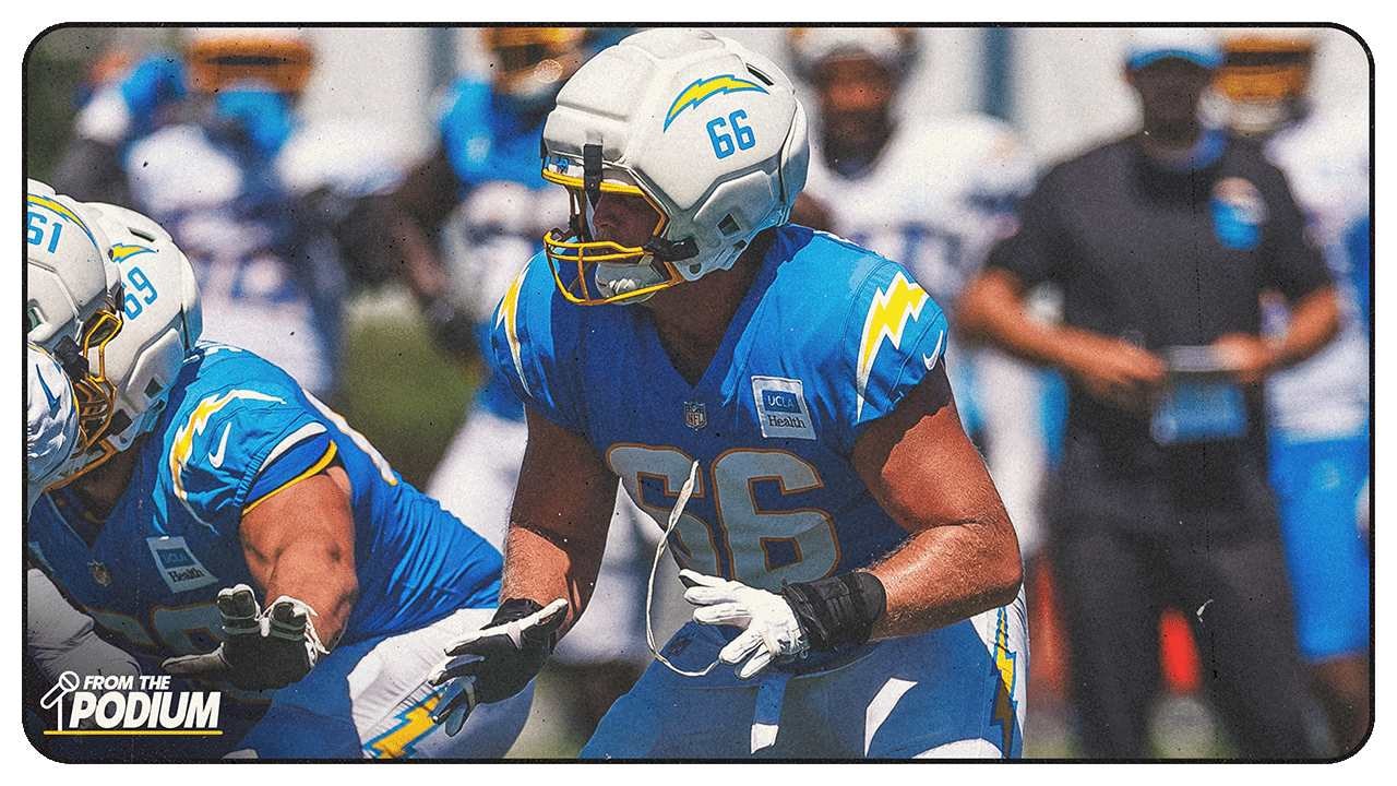 Mike McDaniel Points to Jake Slaughter as Chargers’ Center of the Future