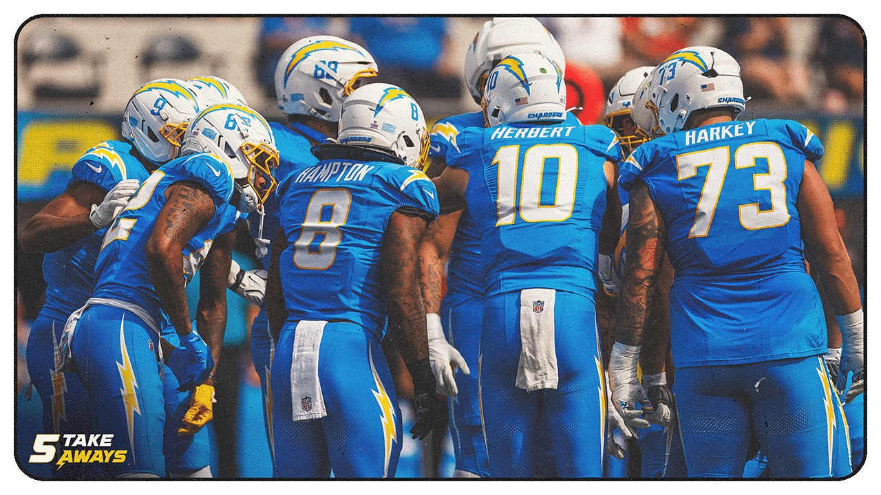 Jim Harbaugh brings urgency to Chargers week after 0-5 start, looks ahead to Chiefs visit