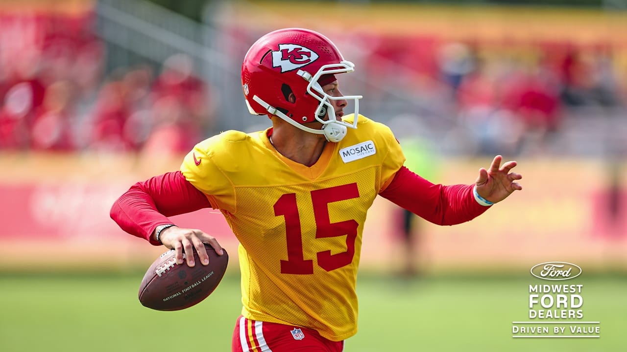 Chiefs log their 15th training-camp practice as preparation continues