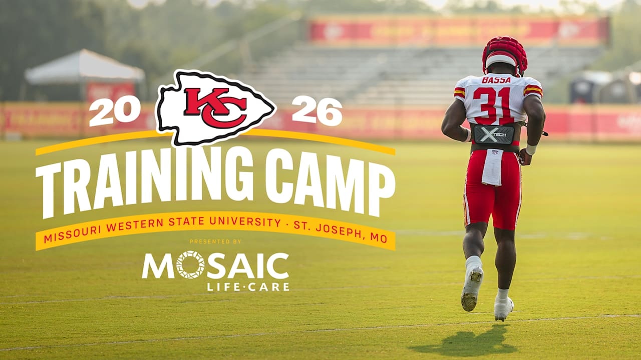 Chiefs announce 2026 training camp at Missouri Western State University, the team’s 16th visit to St. Joseph