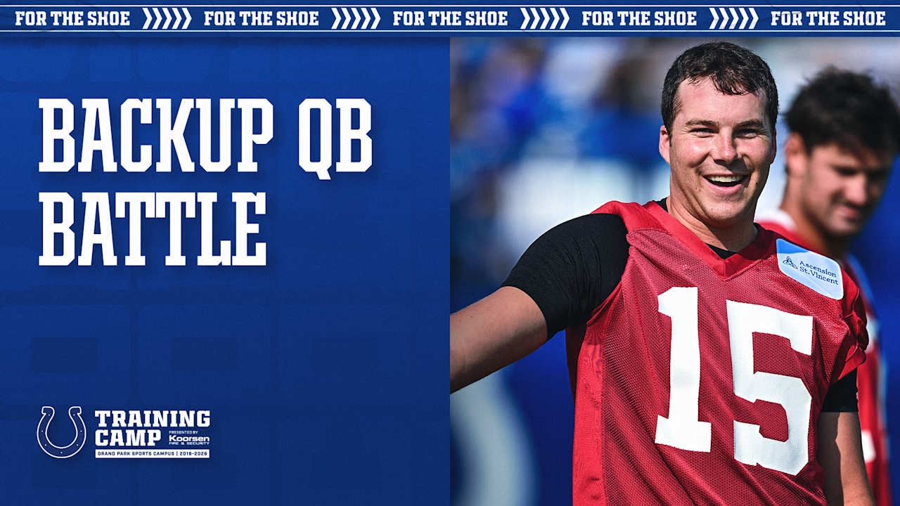 Colts training camp notebook: Riley Leonard and Anthony Richardson Sr. continue shaping the backup quarterback battle