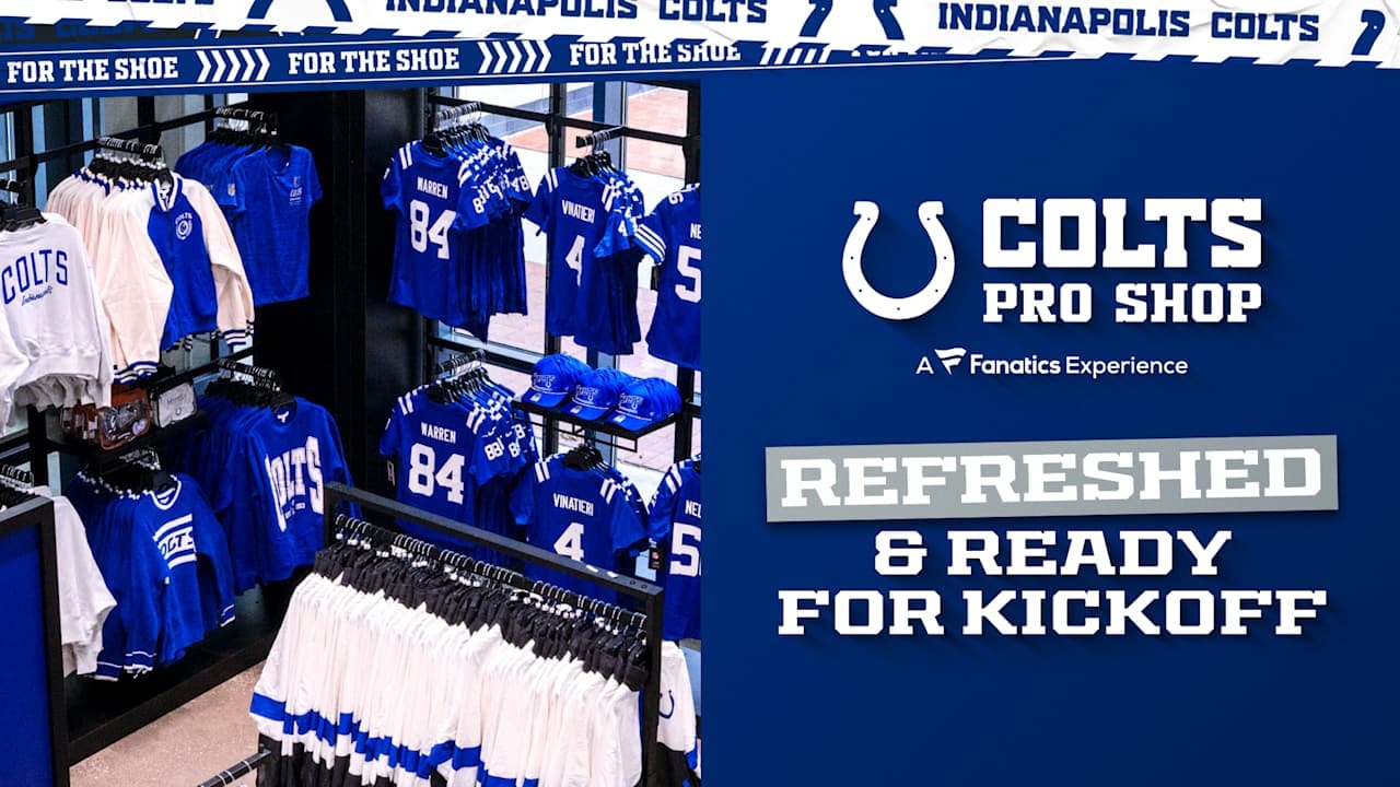 Colts extend Fanatics partnership, with a renovated Colts Pro Shop taking center stage at Lucas Oil Stadium