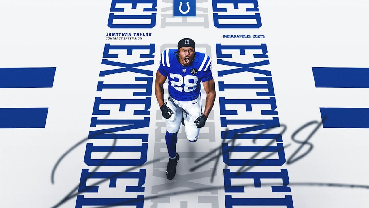 Colts lock in Jonathan Taylor with a contract extension
