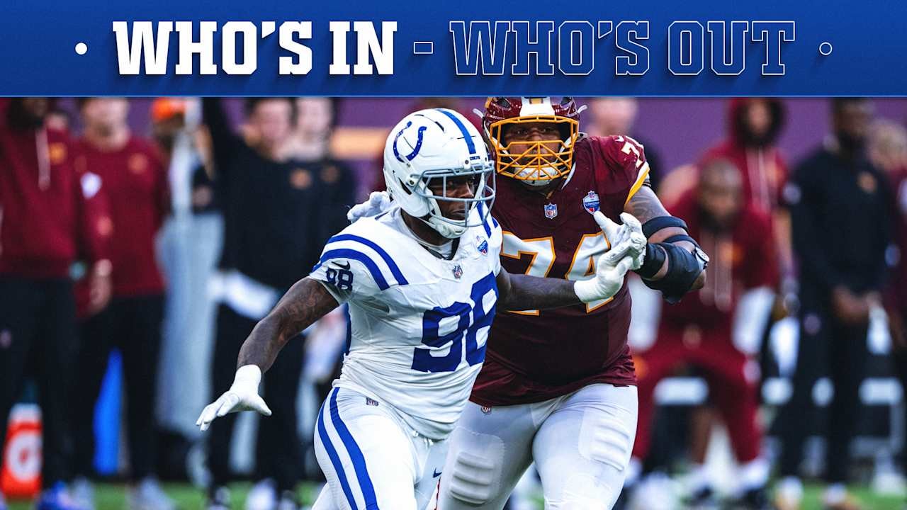 Colts rule out WR Ashton Dulin, DE Arden Key and LB Jaylon Carlies for Week 5 vs. Steelers