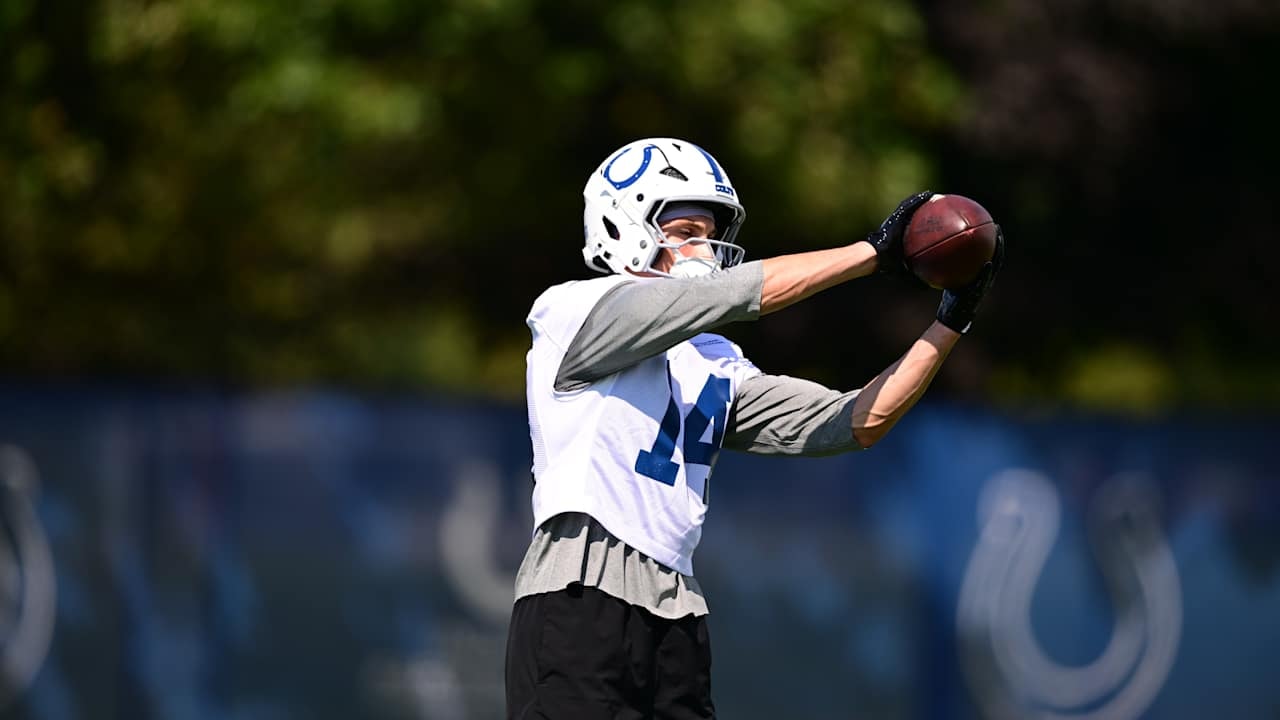 Colts activate WR Alec Pierce from PUP, returns to practice for first time since March ankle surgery