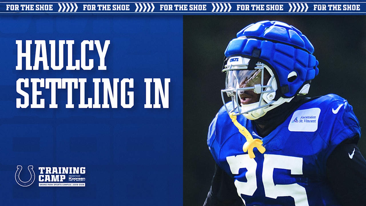 Colts defensive coordinator Lou Anarumo says rookie AJ Haulcy is avoiding repeat mistakes