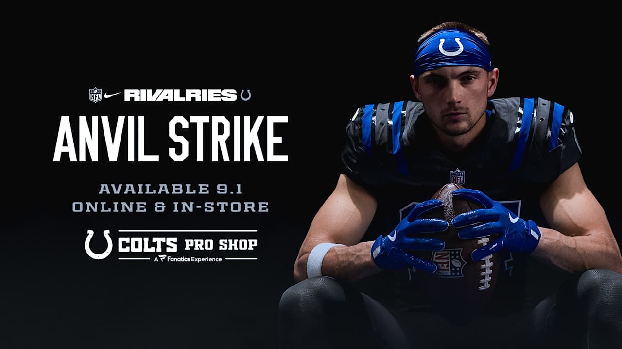 Colts to roll out “Anvil Strike” collection ahead of Rivalries game