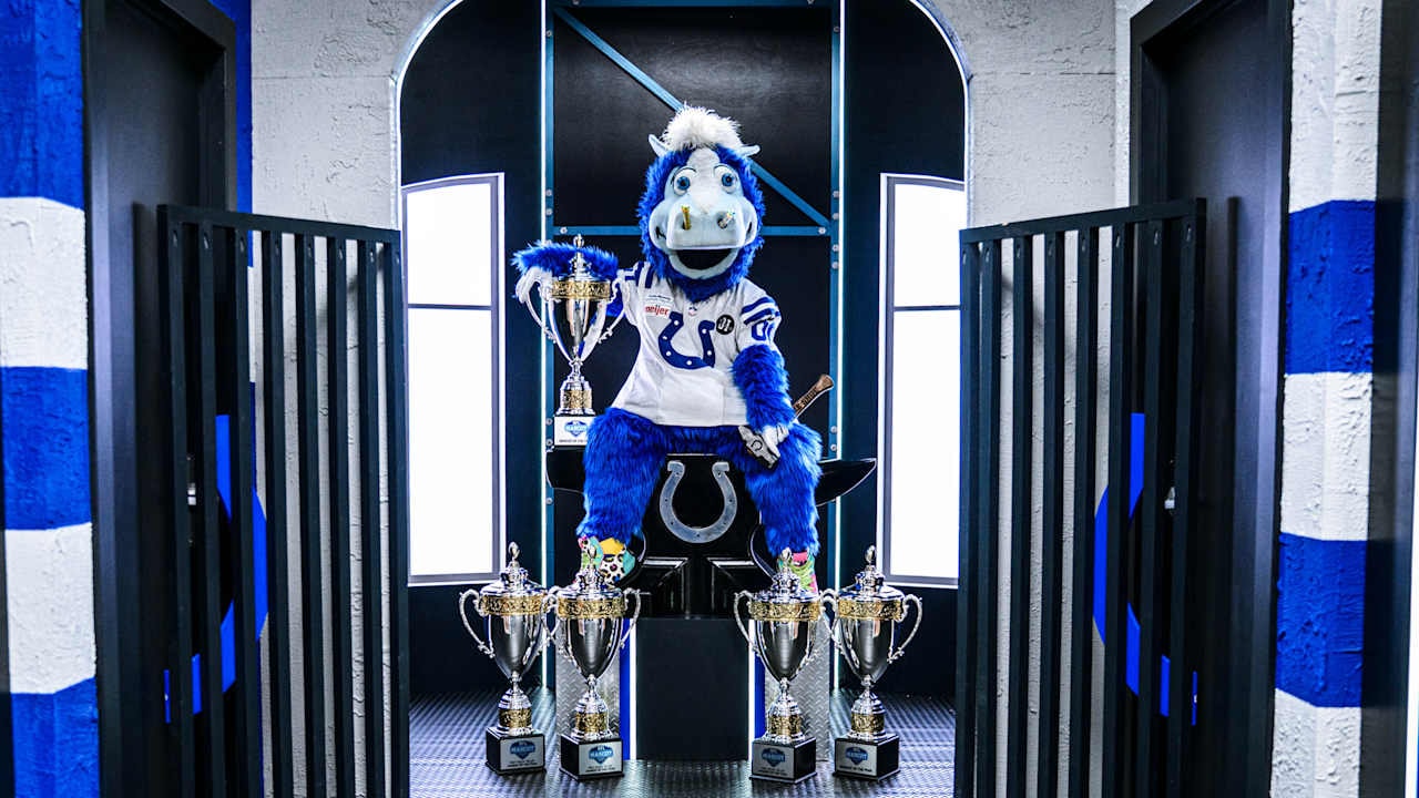 Colts’ Blue named NFL Mascot of the Year for a fifth time, repeating the honor