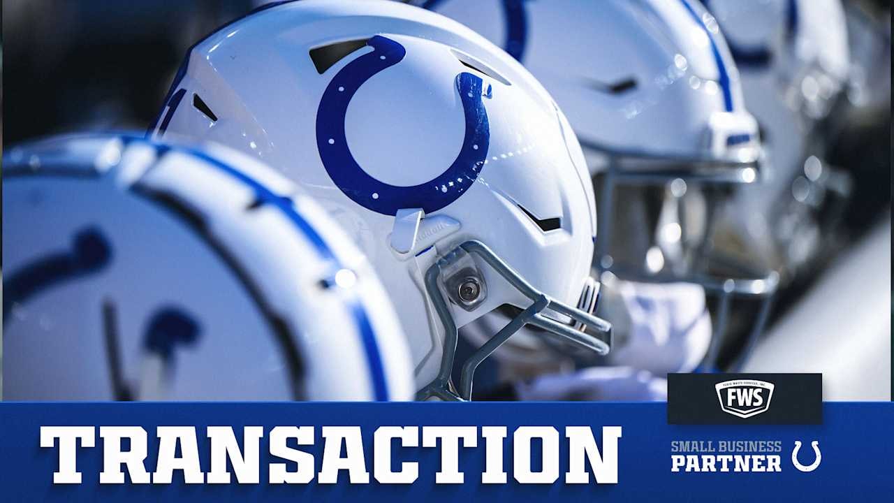 Colts add depth by signing 15 players to the practice squad