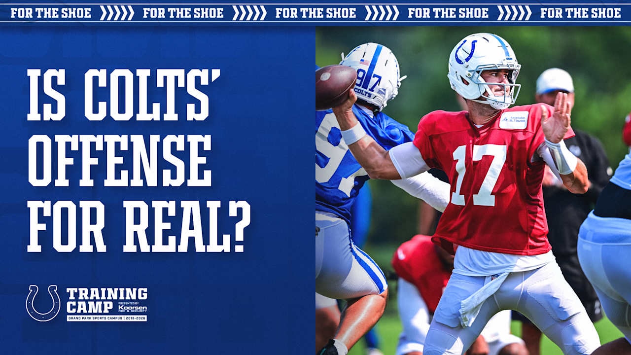Training Camp Notebook: Daniel Jones and the reality check for the Colts entering joint practices with Atlanta