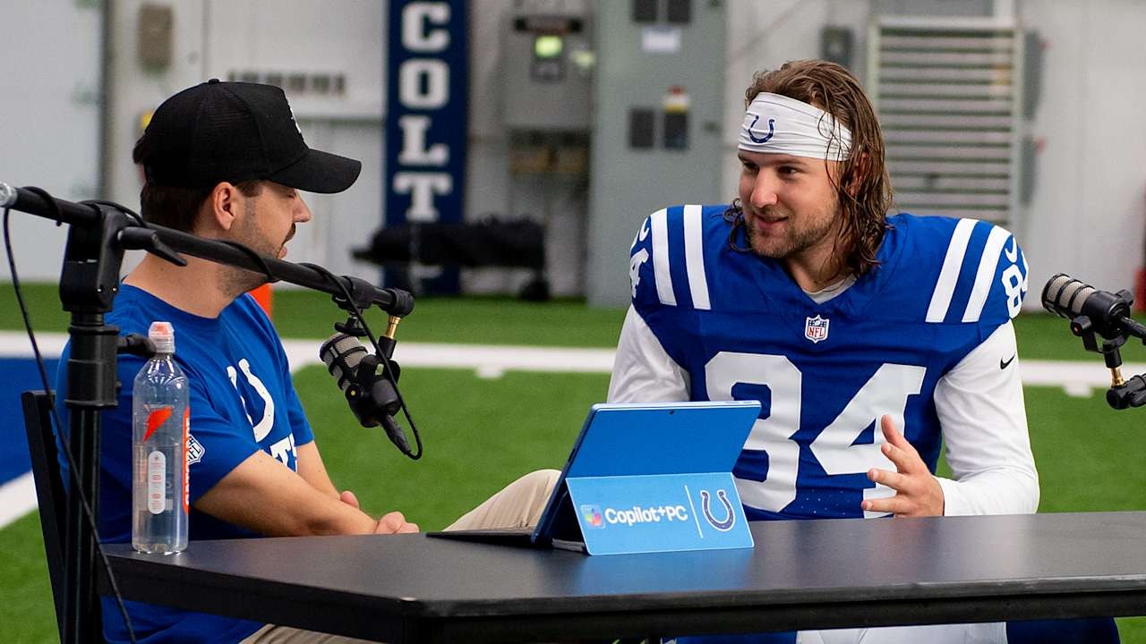 Tyler Warren and Laiatu Latu look back on 2025 lessons as the Colts enter a new stretch of work
