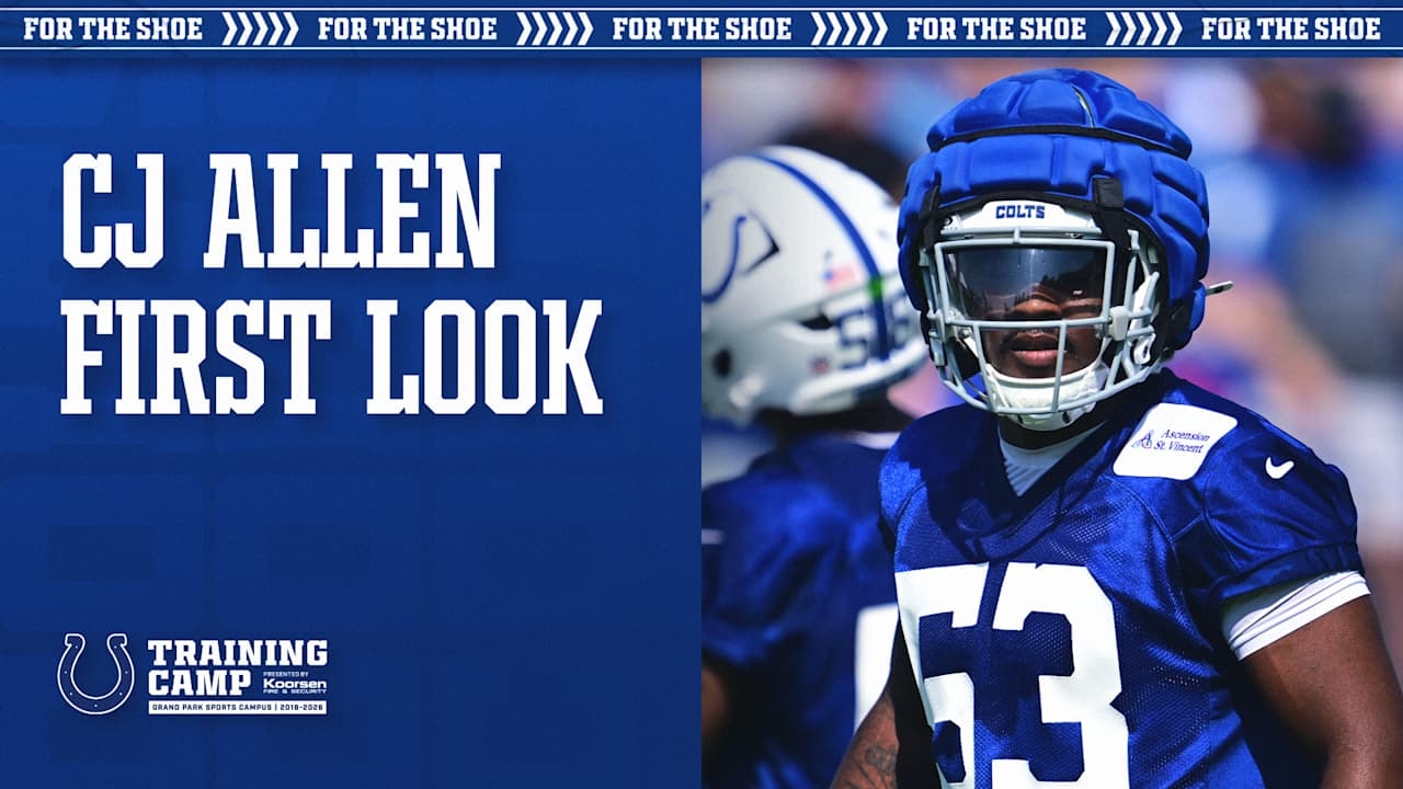 Colts training camp notebook: LB CJ Allen returns to action as competition ramps up