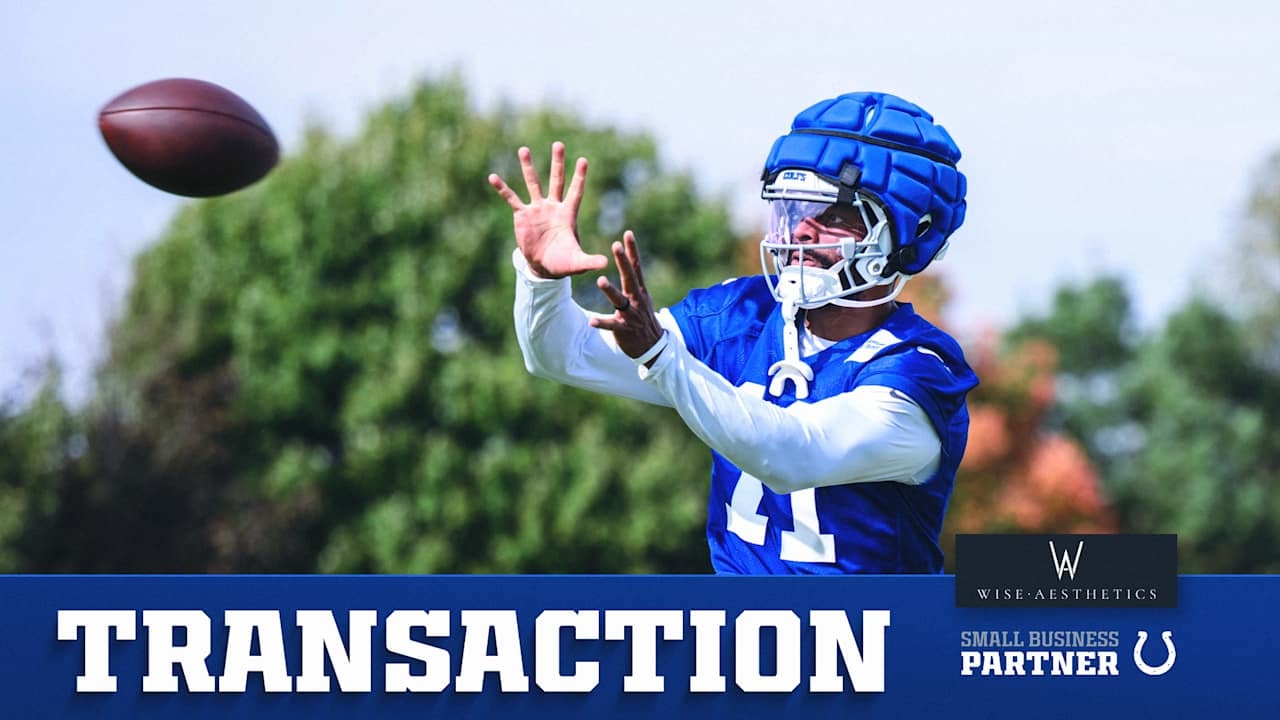 Colts release wide receiver Darius Slayton