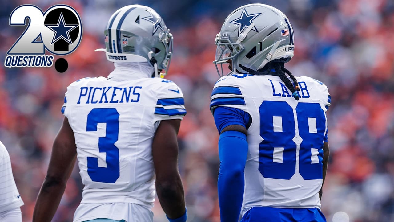 Cowboys’ CeeDee Lamb and George Pickens viewed as an NFL top-tier receiver duo heading into camp