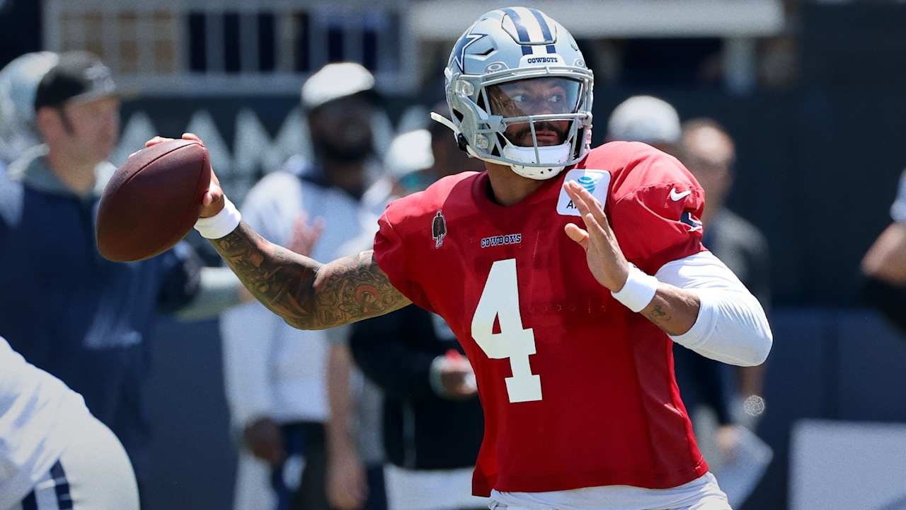 Dak Prescott says Cowboys offense is “on pace” as joint practice with Rams approaches