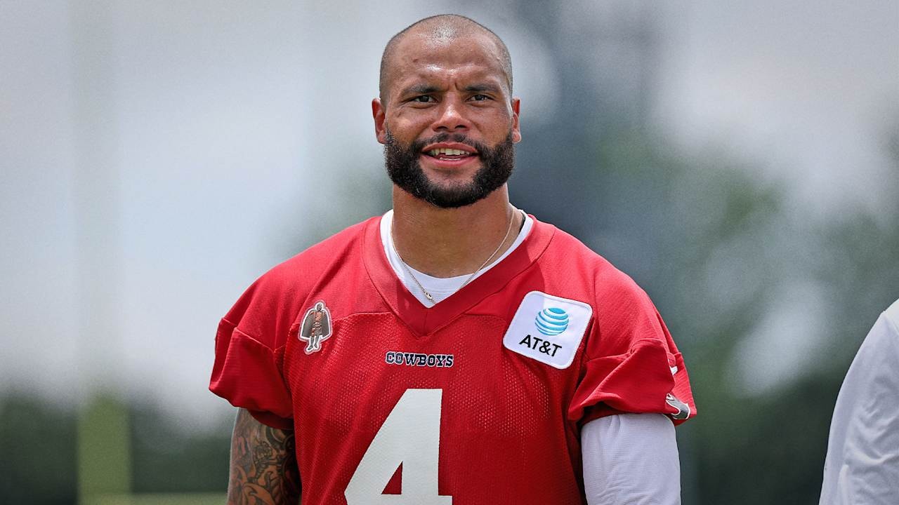 Dak Prescott reiterates Cowboys’ ‘Super Bowl or bust’ standard in fan event, discusses early fit of rookie Caleb Downs