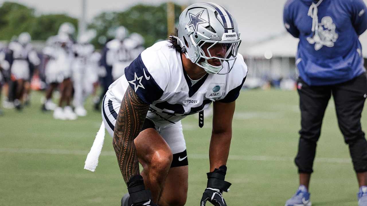 Marist Liufau discusses cross-training, special teams focus, and Von Miller influence in his third Cowboys defensive season