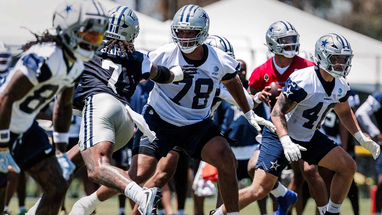 Terence Steele emphasizes Cowboys’ physical identity, points to Tyler Guyton’s steady development