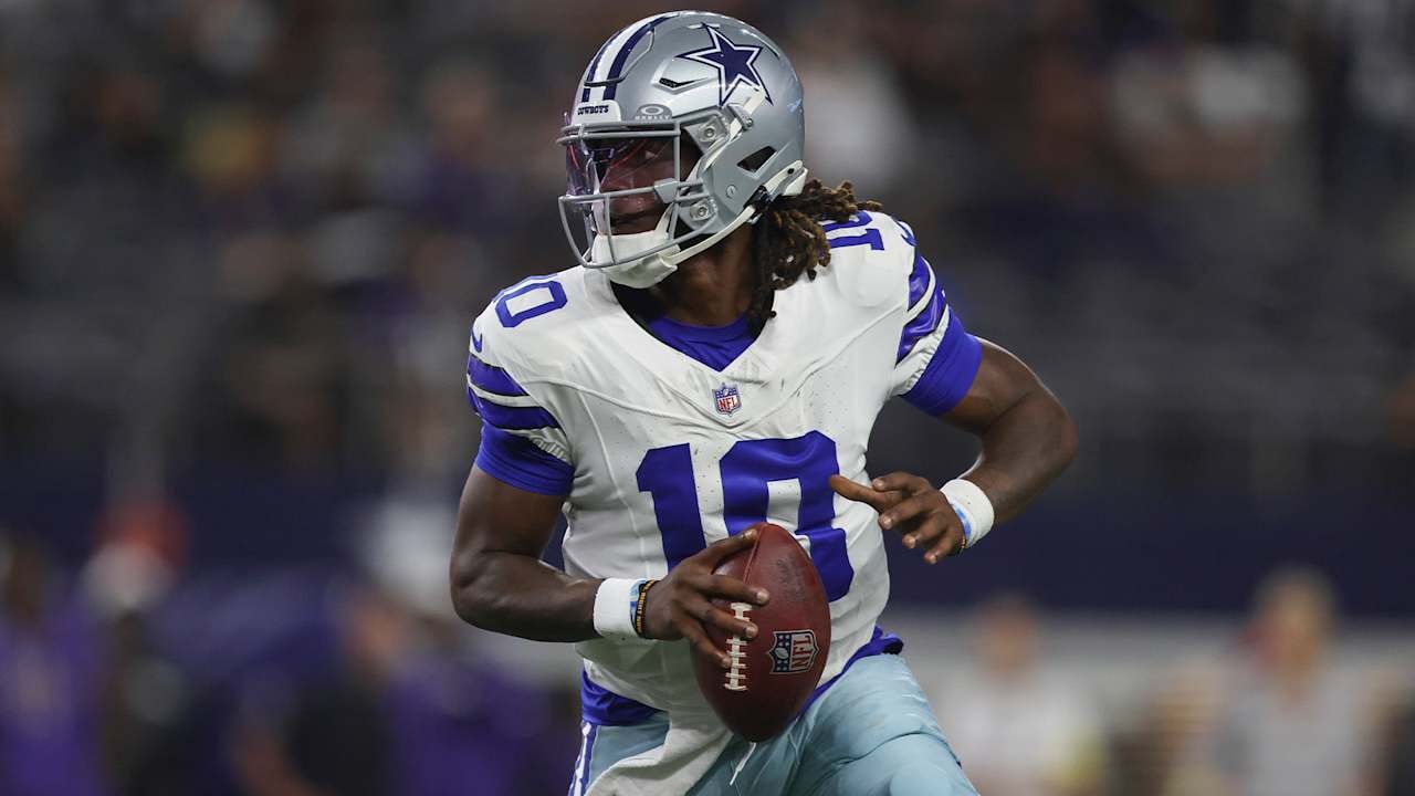 Cowboys release quarterback Joe Milton after preseason competition for Dallas’ backup job