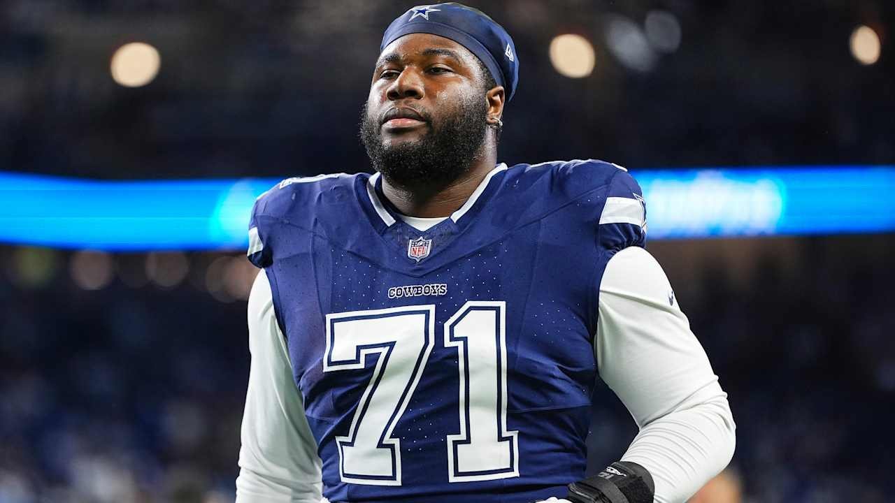 Cowboys trade offensive tackle Nate Thomas to the Texans for a 2027 seventh-round pick