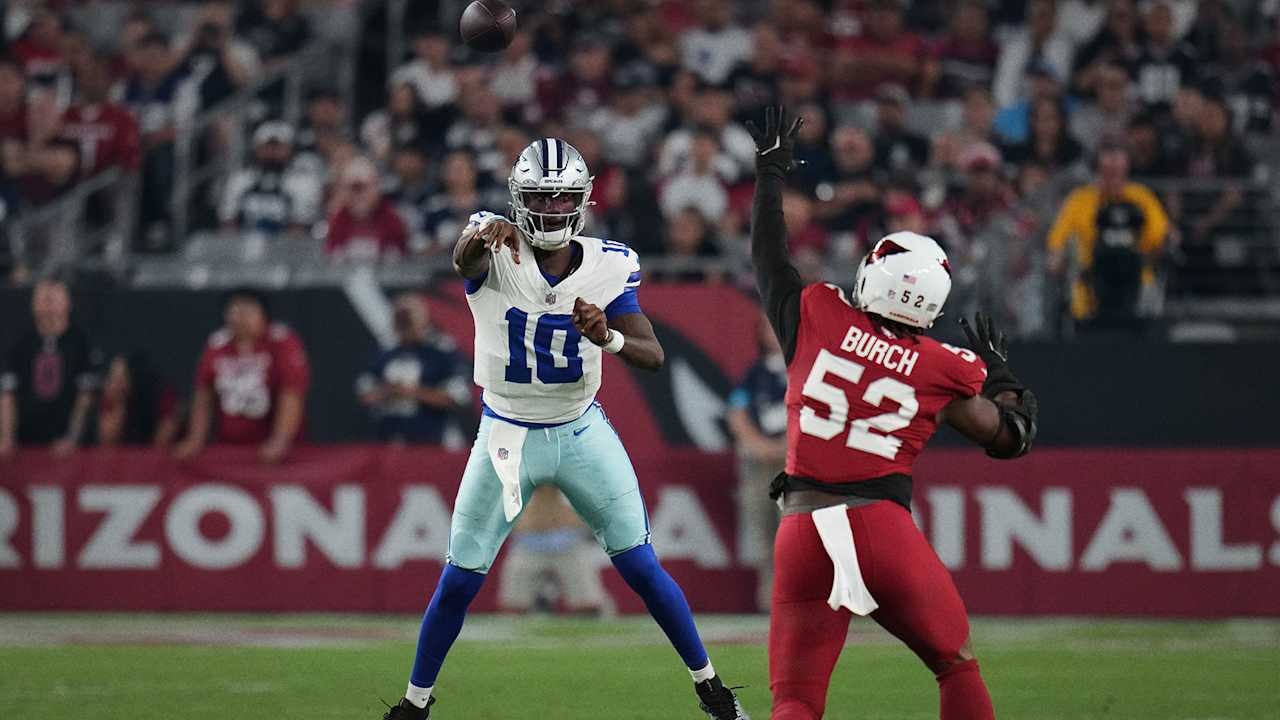 Joe Milton says he feels “way more comfortable” in his second season running the Cowboys’ offense