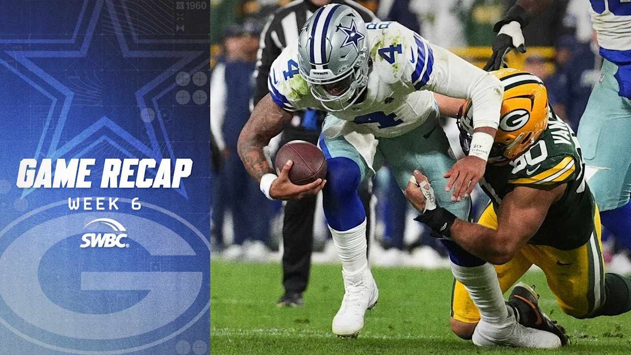 Cowboys’ first-half shutout and stalled attack doom them in 23-13 loss to Packers