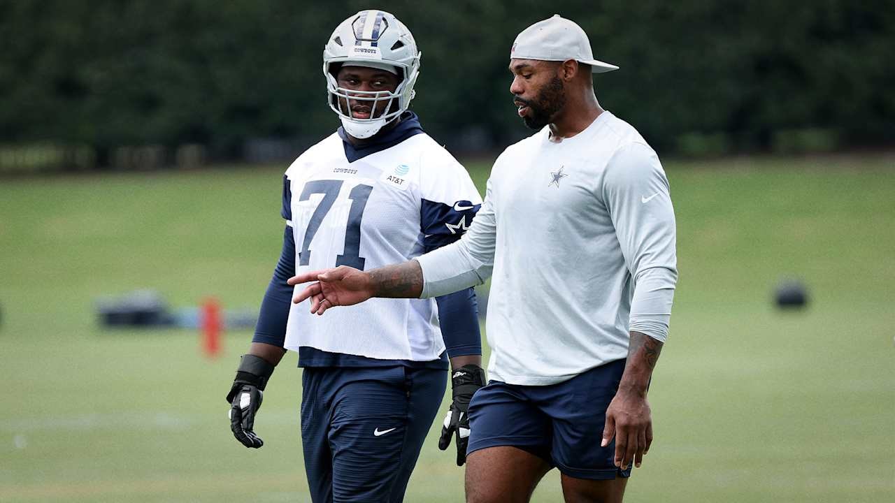 Nate Thomas steps into Dallas Cowboys left tackle competition for 2026