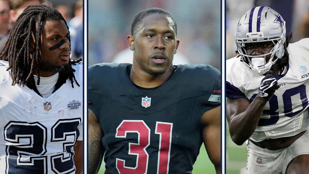 Schottenheimer details Cowboys’ RB cuts, explaining why Jaydon Blue and Phil Mafah were waived