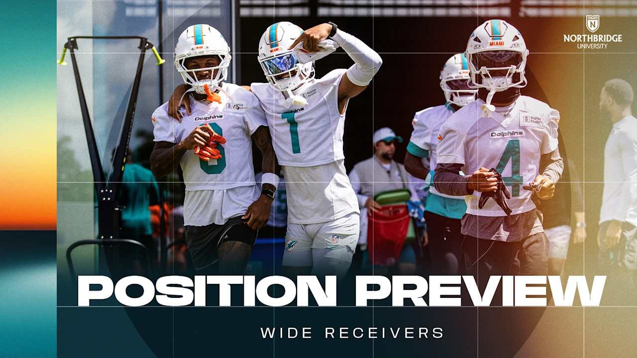 Dolphins’ 2026 Training Camp Preview Turns to a Rebuilt Wide Receiver Group