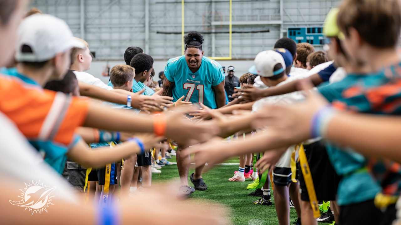 Dolphins Academy packs nearly 30 summer events, reaching 4,500+ athletes and coaches in South Florida and Brazil