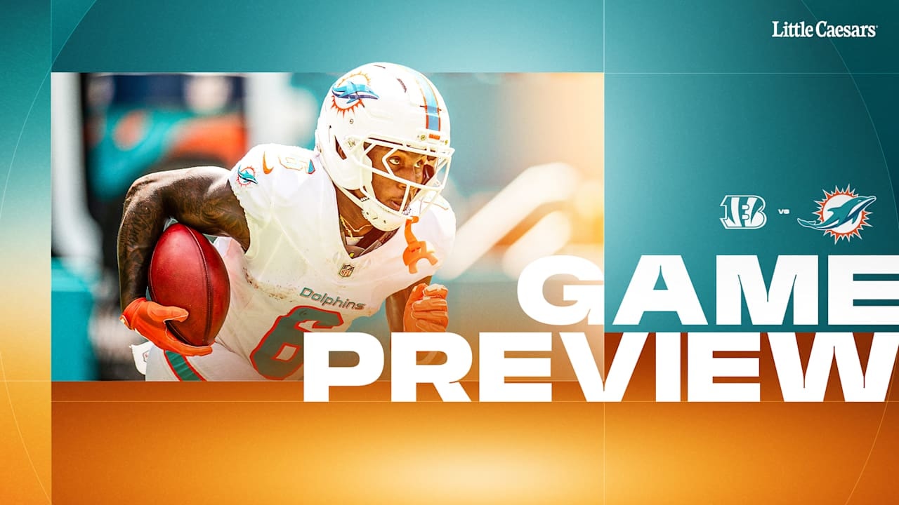 Dolphins Return to Hard Rock for Sunday Test Against Bengals Before Week 6 Bye