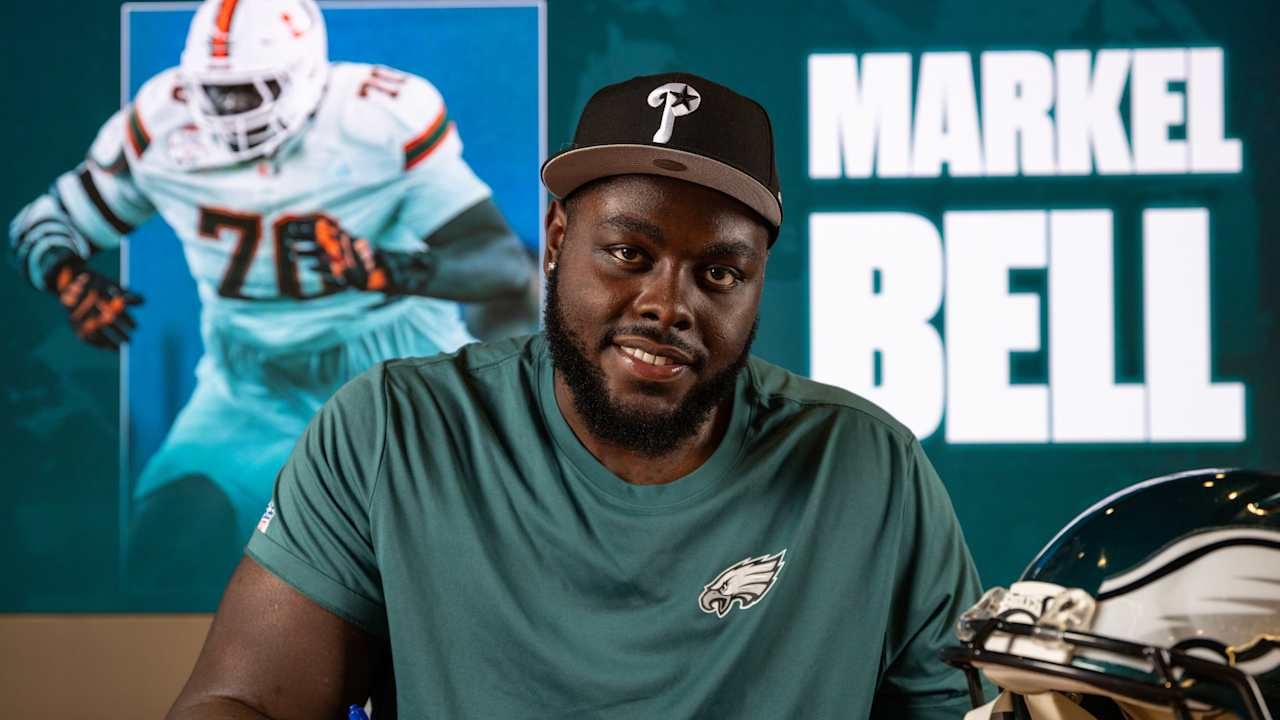 Eagles complete rookie class signing with OT Markel Bell on four-year deal