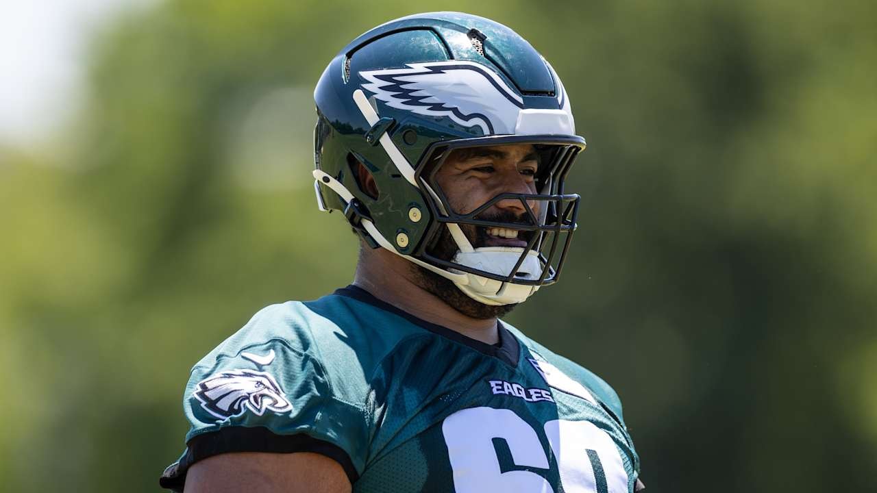 Jordan Mailata on embracing a new offensive-line voice under Chris Kuper: “I feel like a rookie again”