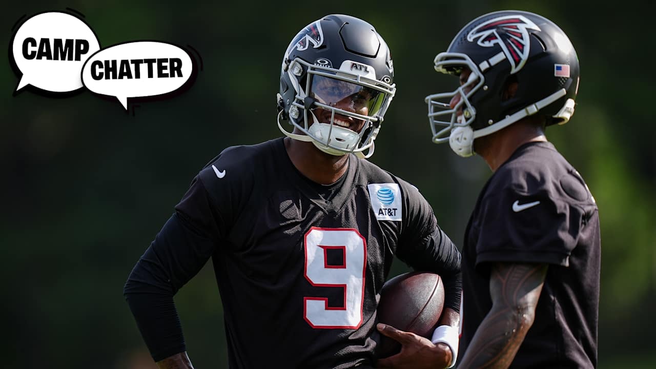 Falcons training camp week one: players including Tua Tagovailoa, Zachariah Branch and Jahan Dotson spotlight early themes