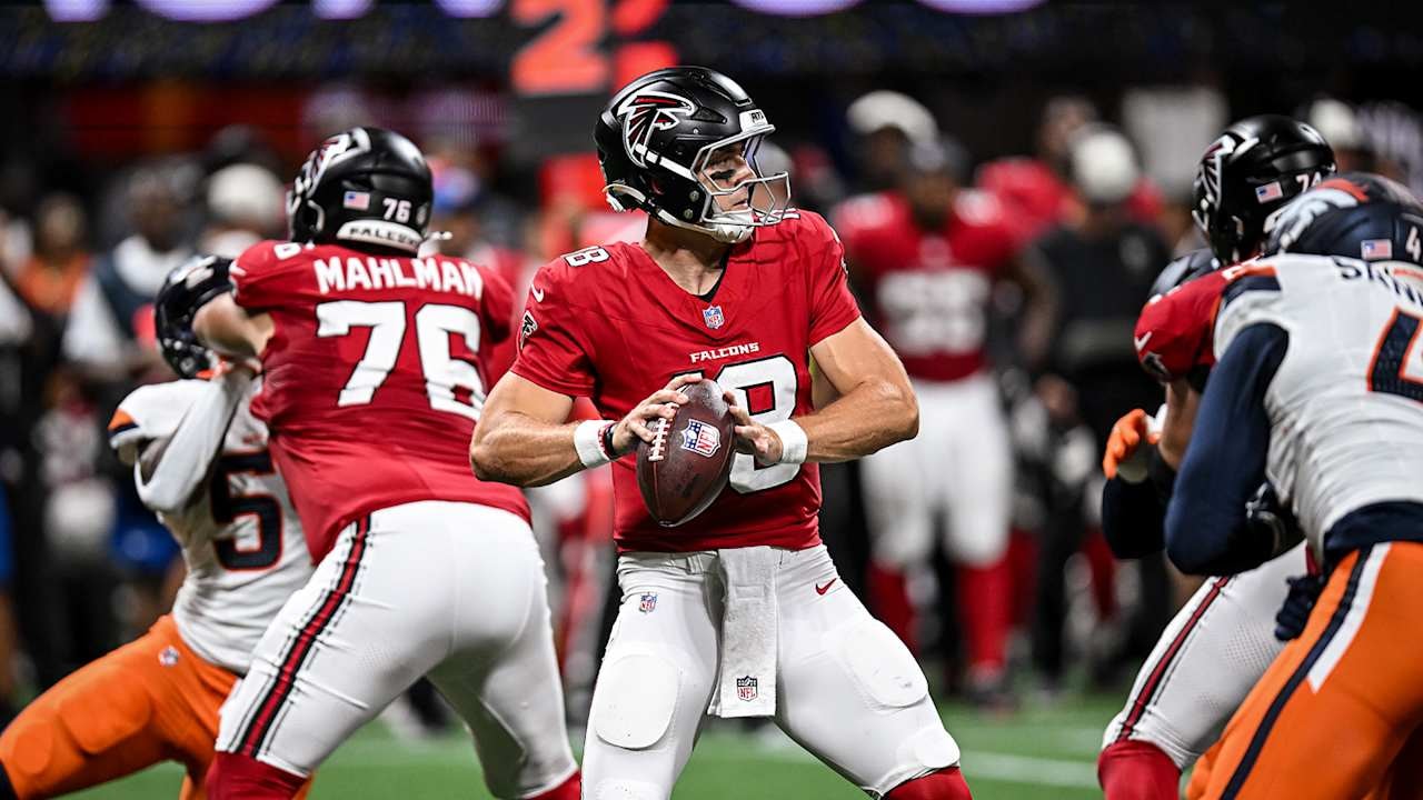 Jack Strand lights up his NFL start with first touchdown as Falcons host surprise visitors