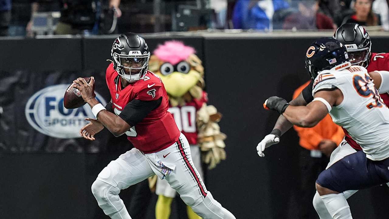 Falcons' fourth-quarter surge falls short after Bears seize early control, 31-23