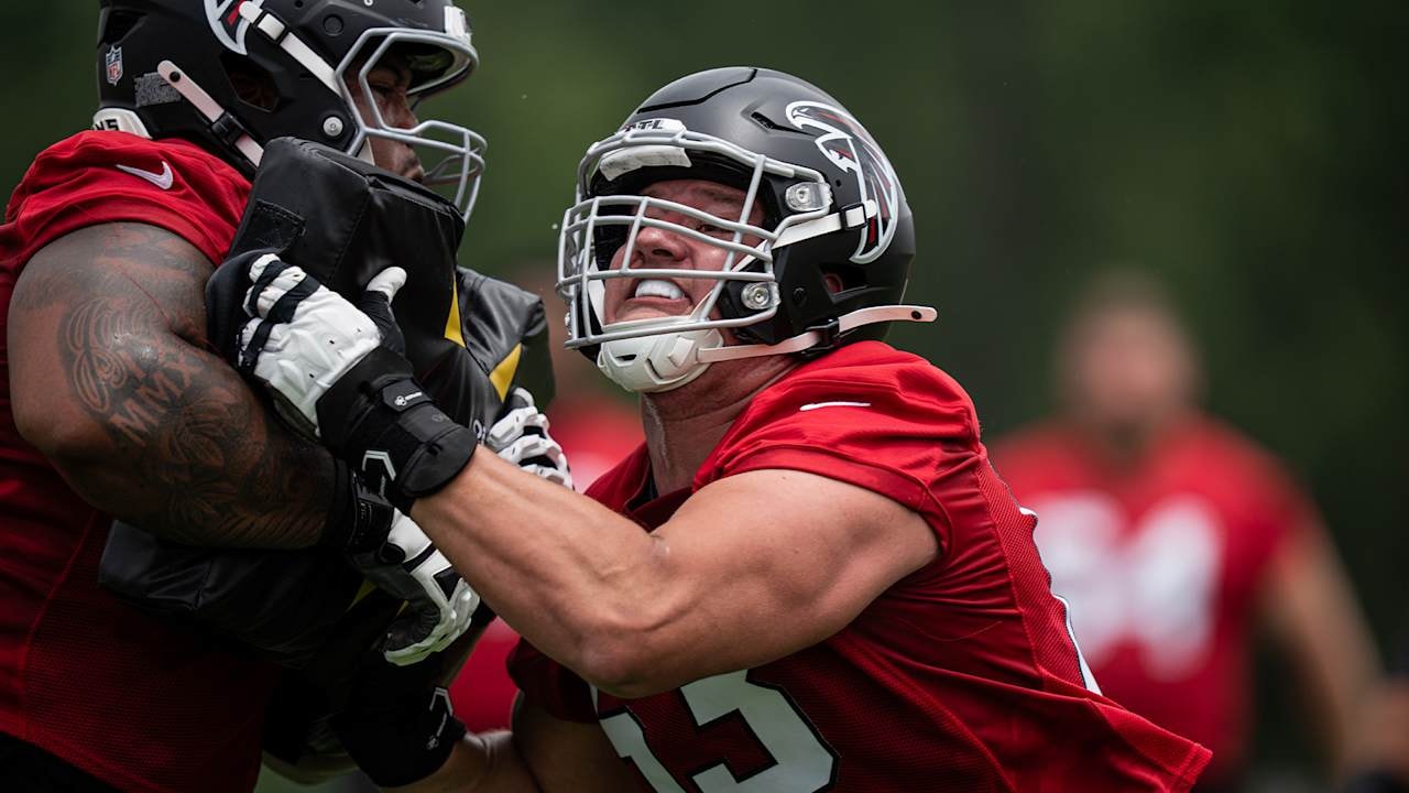 Falcons open 2026 training camp preview series with a look at the offensive line, starting with the right side