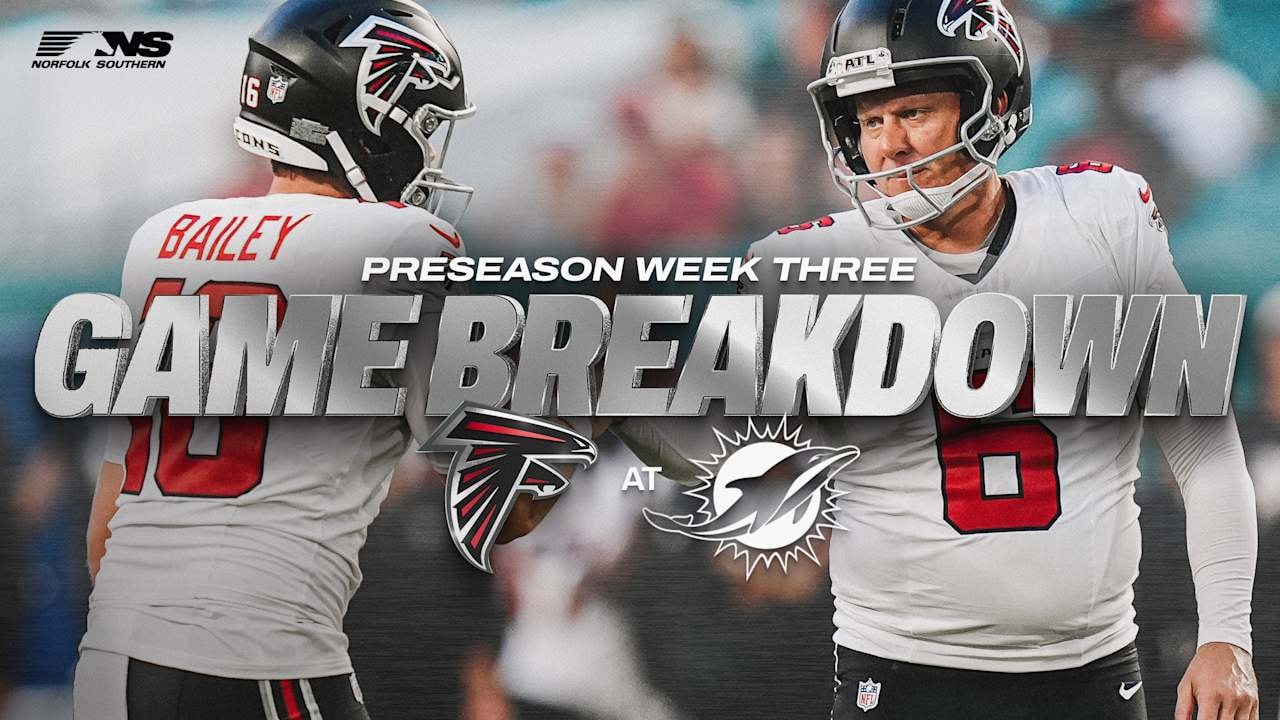 Falcons and Dolphins close the 2026 preseason in Miami, setting up final roster decisions
