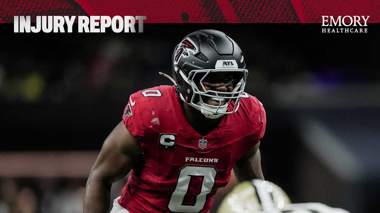 Divine Deablo and Samson Ebukam added to Falcons injury report as Atlanta prepares for Ravens Sunday night