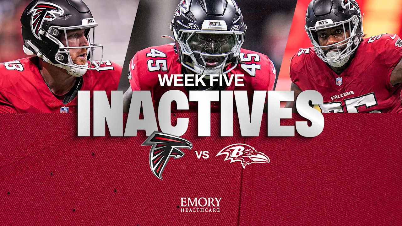 Falcons confirm Jake Matthews, Divine Deablo and Samson Ebukam as Week 5 starters for Sunday Night Football vs. Ravens