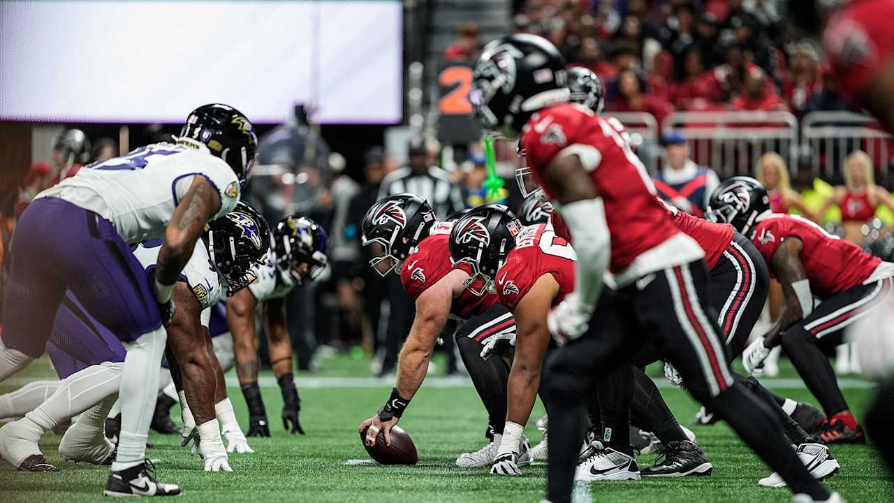 Falcons emphasize finishing, after late lead over Ravens