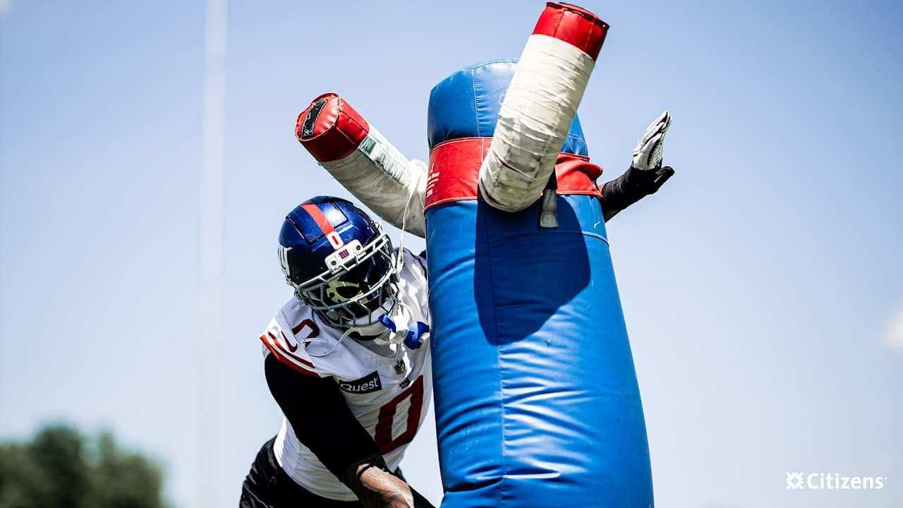 Giants close third Greenbrier practice, move toward full pads Monday