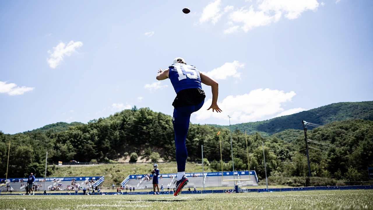 Camp Q&A: Jordan Stout aims to turn a standout season into the standard for punting