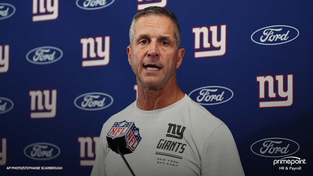 Presser Points: Coach John Harbaugh threads the needle after another dramatic Giants finish