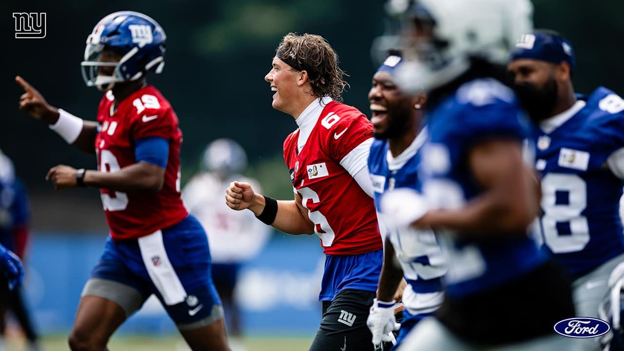 Giants open training camp at The Greenbrier, photos capture first practices in West Virginia