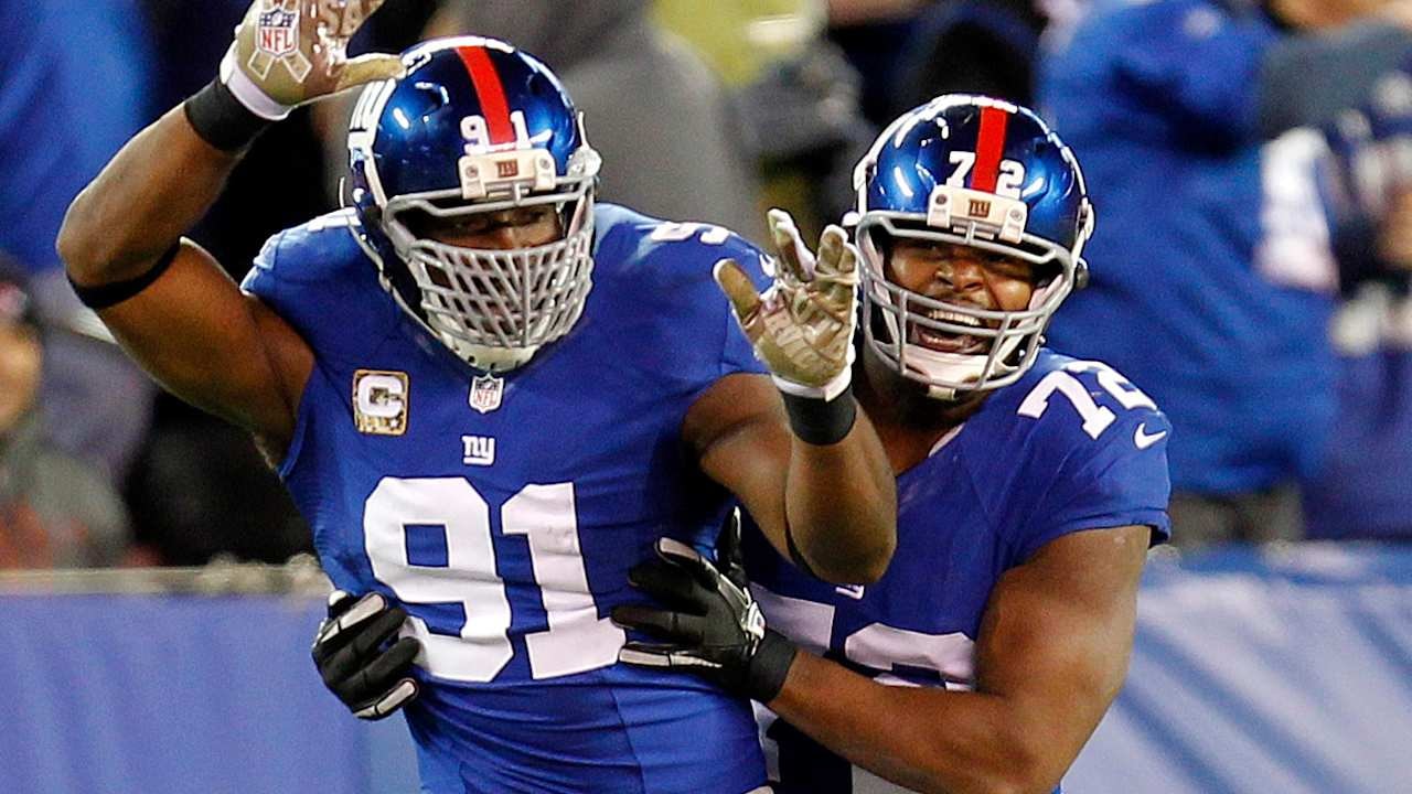 Giants’ sack leadership since 1982: Lawrence Taylor and George Martin share the 1983 mark