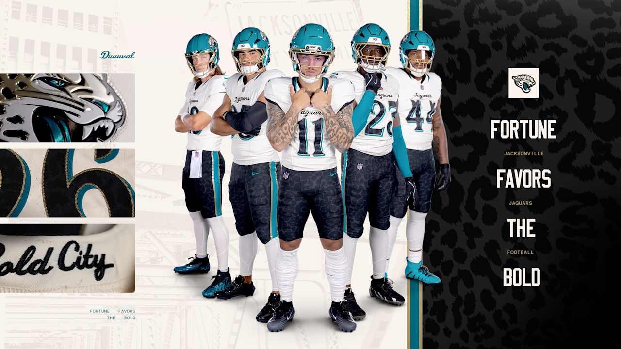 Nike, the NFL and Jacksonville Jaguars unveil 2026 Rivalries uniform for Jaguars-Colts matchup