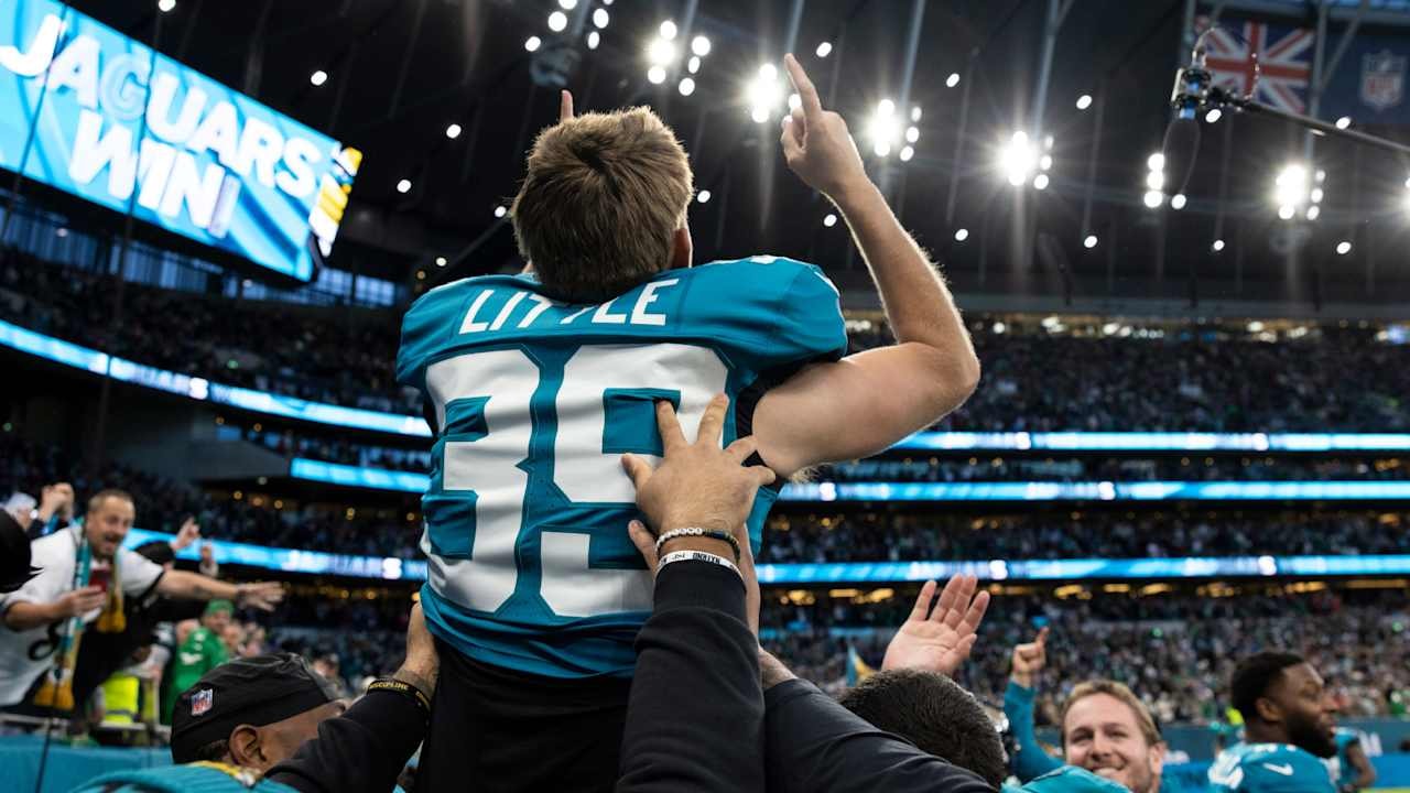 Jaguars hang on late to beat Eagles 19-17 in Week 5, surviving penalties and missed chances