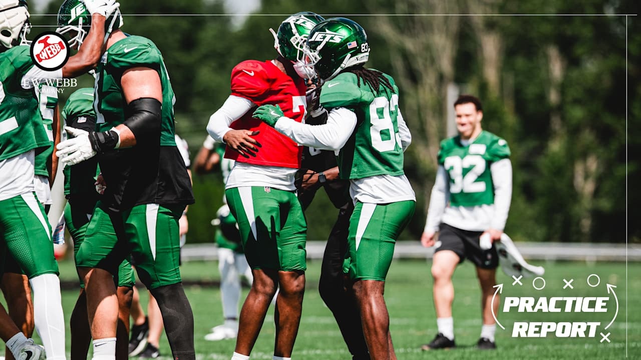 Jets’ late-camp practice turns crisp, with Geno Smith running a sharp 2-minute touchdown drive